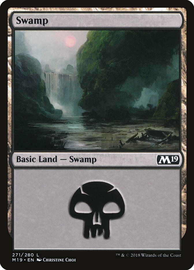 Swamp (271) [Core Set 2019] | North Valley Games