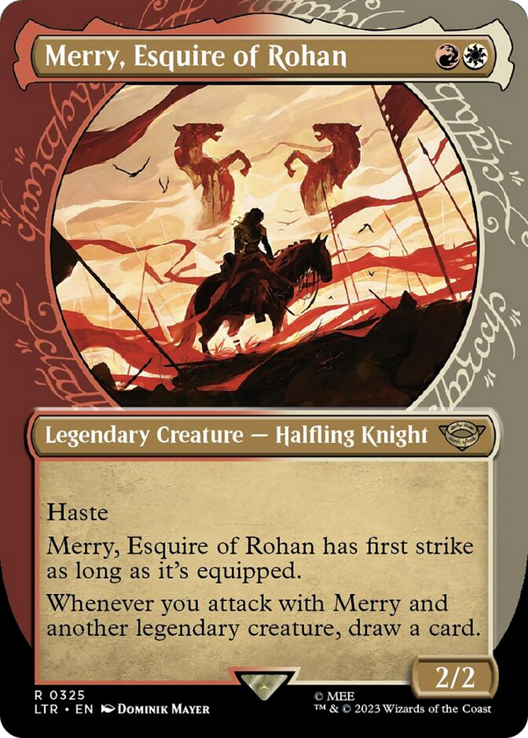 Merry, Esquire of Rohan (Showcase Ring Frame) [The Lord of the Rings: Tales of Middle-Earth] | North Valley Games