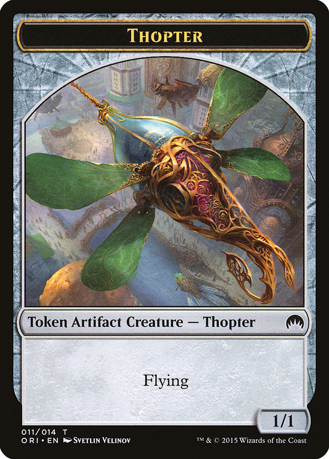 Thopter Token (011/014) [Magic Origins Tokens] | North Valley Games