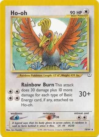 Ho-oh (18/64) [Neo Revelation Unlimited] | North Valley Games