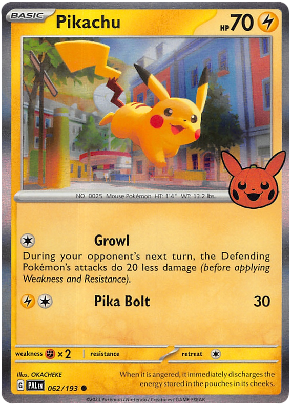 Pikachu (062/193) [Trick or Trade 2023] | North Valley Games