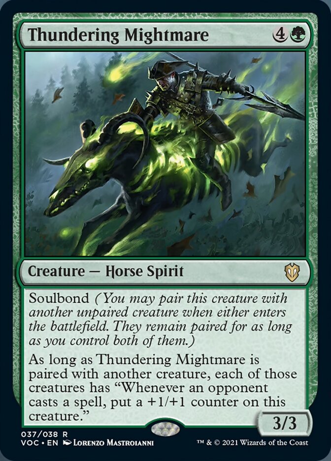 Thundering Mightmare [Innistrad: Crimson Vow Commander] | North Valley Games