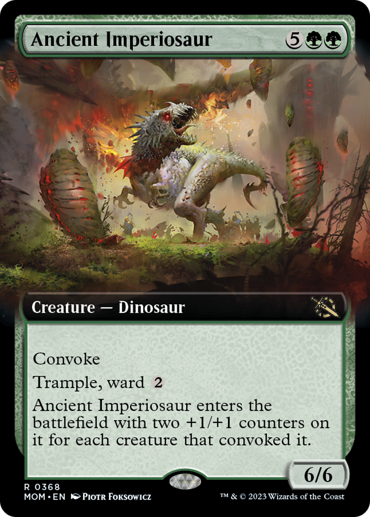 Ancient Imperiosaur (Extended Art) [March of the Machine] | North Valley Games