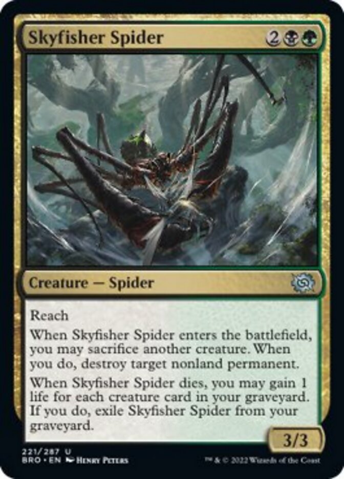Skyfisher Spider [The Brothers' War] | North Valley Games