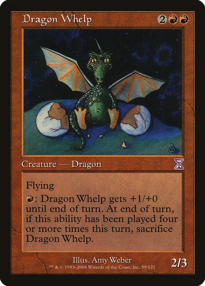 Dragon Whelp [Time Spiral Timeshifted] | North Valley Games