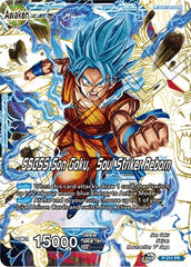Super Saiyan God Son Goku // SSGSS Son Goku, Soul Striker Reborn (P-211) [Promotion Cards] | North Valley Games