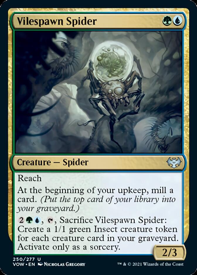 Vilespawn Spider [Innistrad: Crimson Vow] | North Valley Games