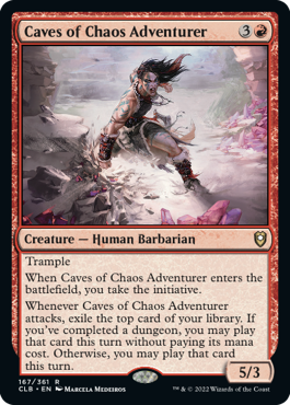 Caves of Chaos Adventurer [Commander Legends: Battle for Baldur's Gate] | North Valley Games