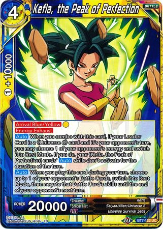 Kefla, the Peak of Perfection (BT7-122) [Assault of the Saiyans] | North Valley Games