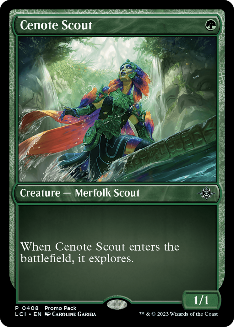 Cenote Scout [The Lost Caverns of Ixalan Promos] | North Valley Games