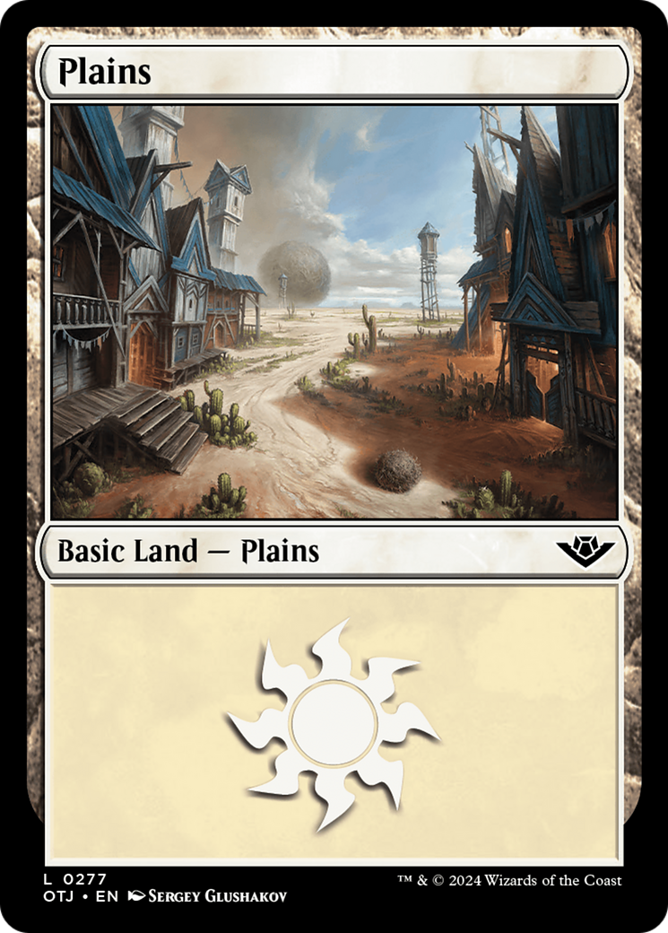 Plains (0277) [Outlaws of Thunder Junction] | North Valley Games
