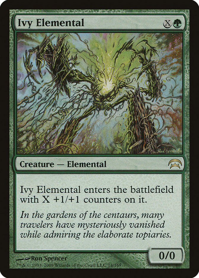 Ivy Elemental [Planechase] | North Valley Games