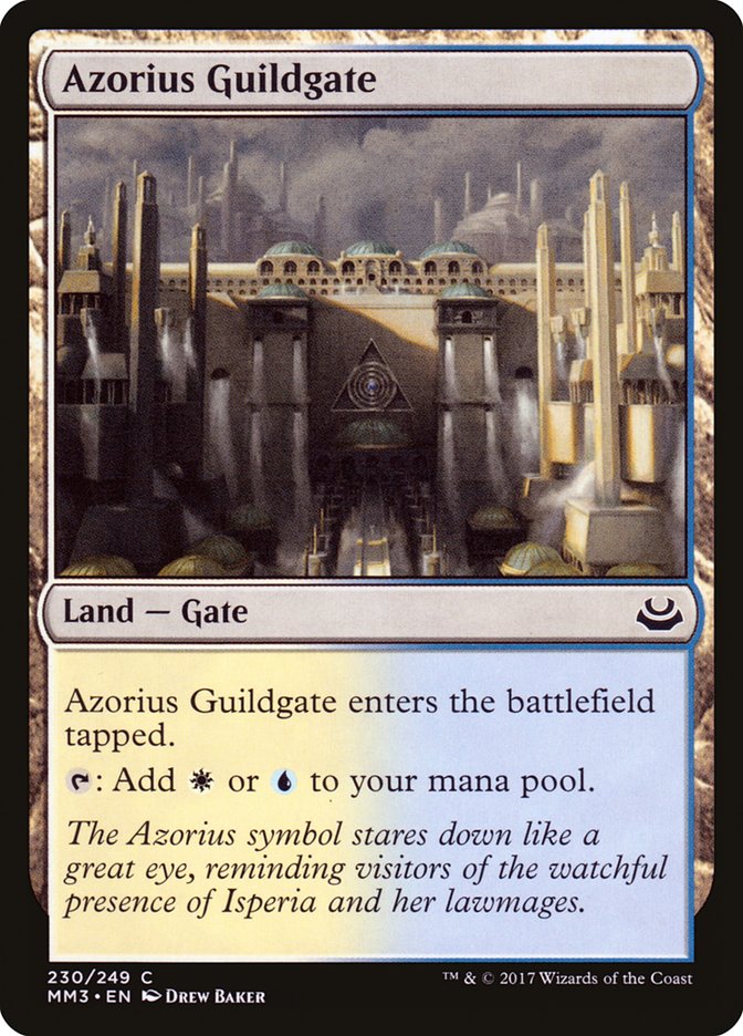 Azorius Guildgate [Modern Masters 2017] | North Valley Games