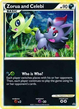 Zorua and Celebi (Jumbo Card) [Miscellaneous Cards] | North Valley Games