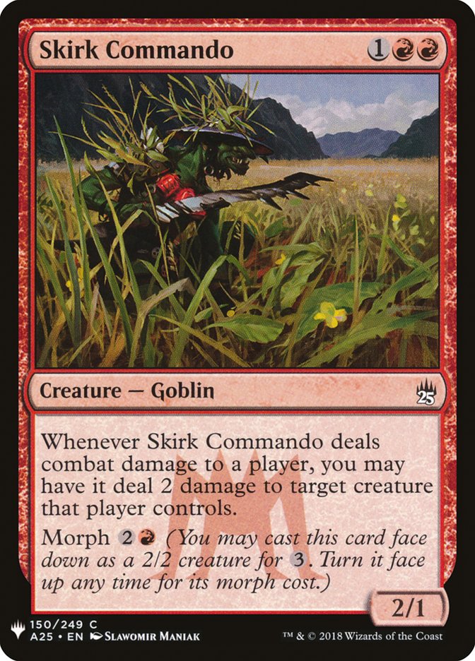 Skirk Commando [Mystery Booster] | North Valley Games