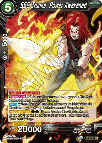 SSG Trunks, Power Awakened (BT16-107) [Realm of the Gods] | North Valley Games