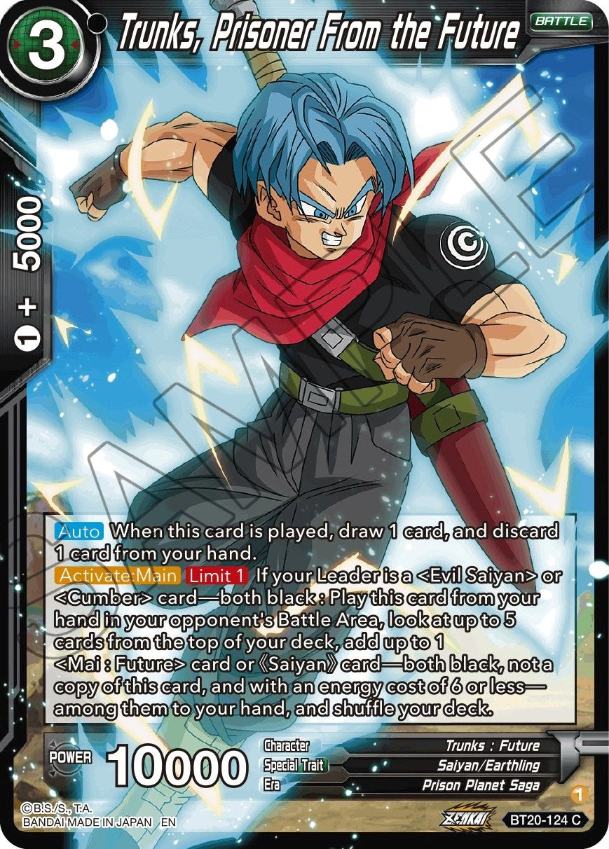 Trunks, Prisoner From the Future (BT20-124) [Power Absorbed] | North Valley Games
