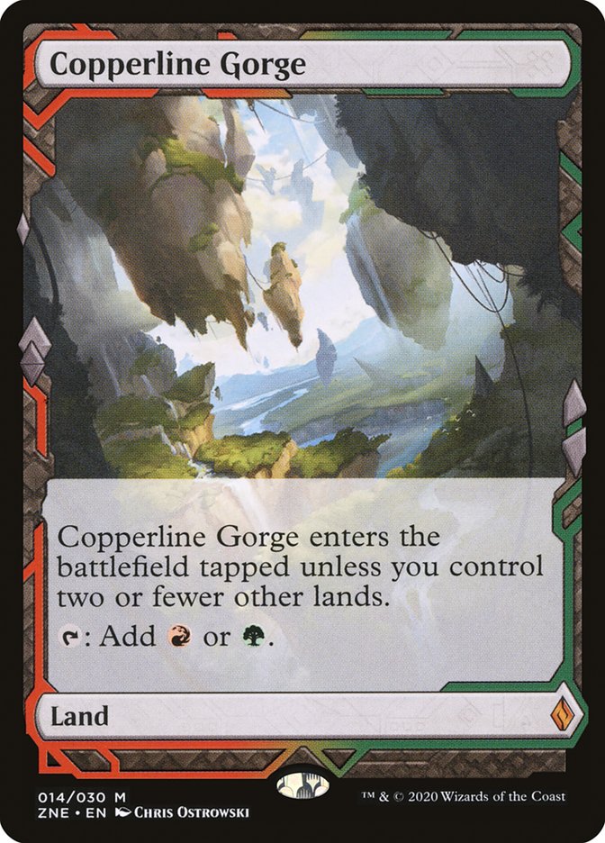 Copperline Gorge (Expeditions) [Zendikar Rising Expeditions] | North Valley Games