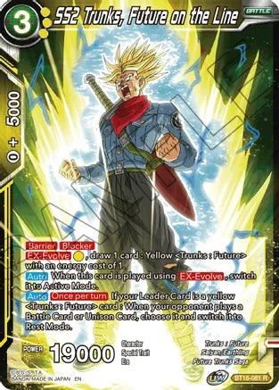 SS2 Trunks, Future on the Line (BT16-081) [Realm of the Gods] | North Valley Games