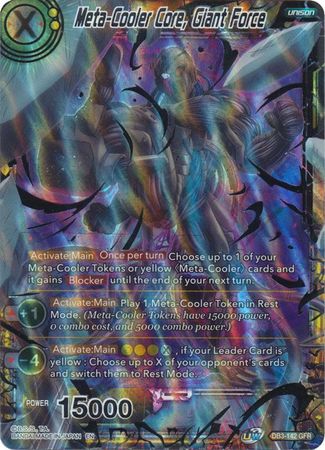 Meta-Cooler Core, Giant Force (DB3-142) [Giant Force] | North Valley Games