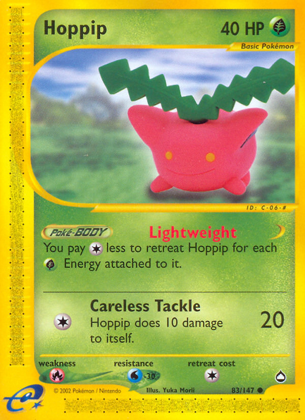 Hoppip (83/147) [Aquapolis] | North Valley Games