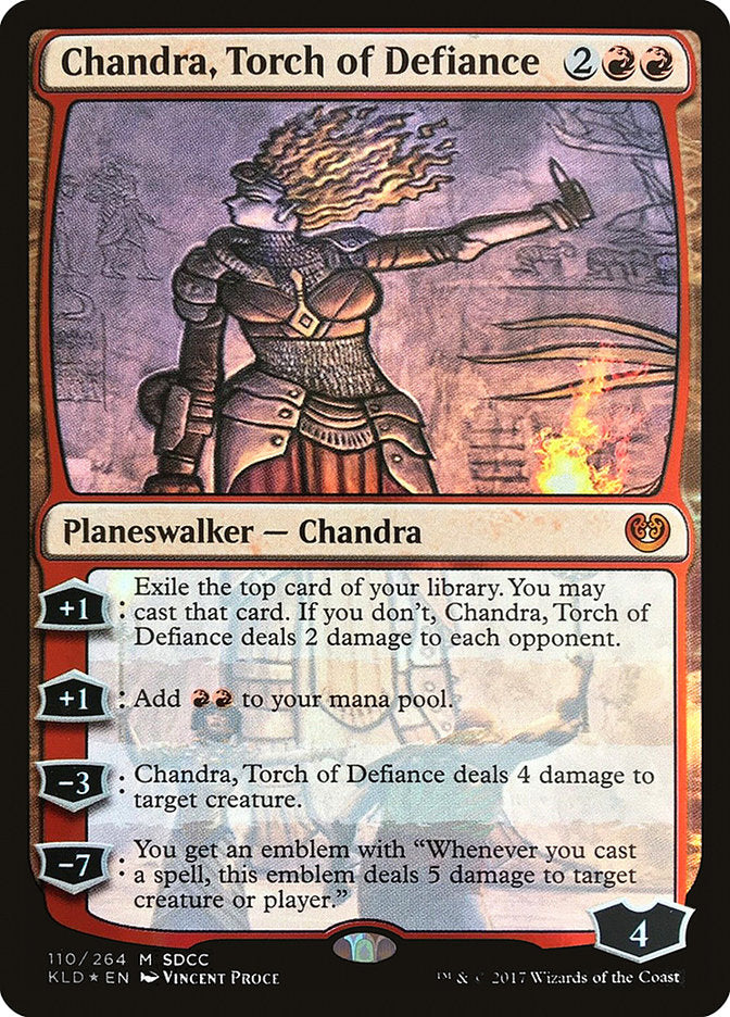 Chandra, Torch of Defiance [San Diego Comic-Con 2017] | North Valley Games