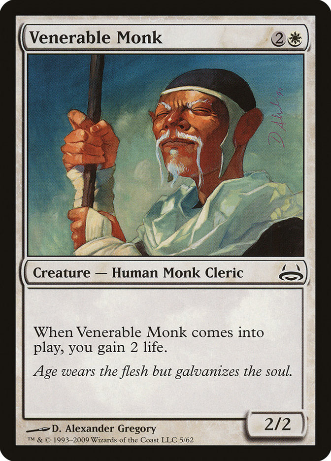Venerable Monk [Duel Decks: Divine vs. Demonic] | North Valley Games