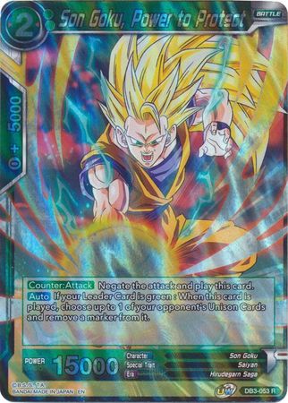 Son Goku, Power to Protect (DB3-053) [Giant Force] | North Valley Games