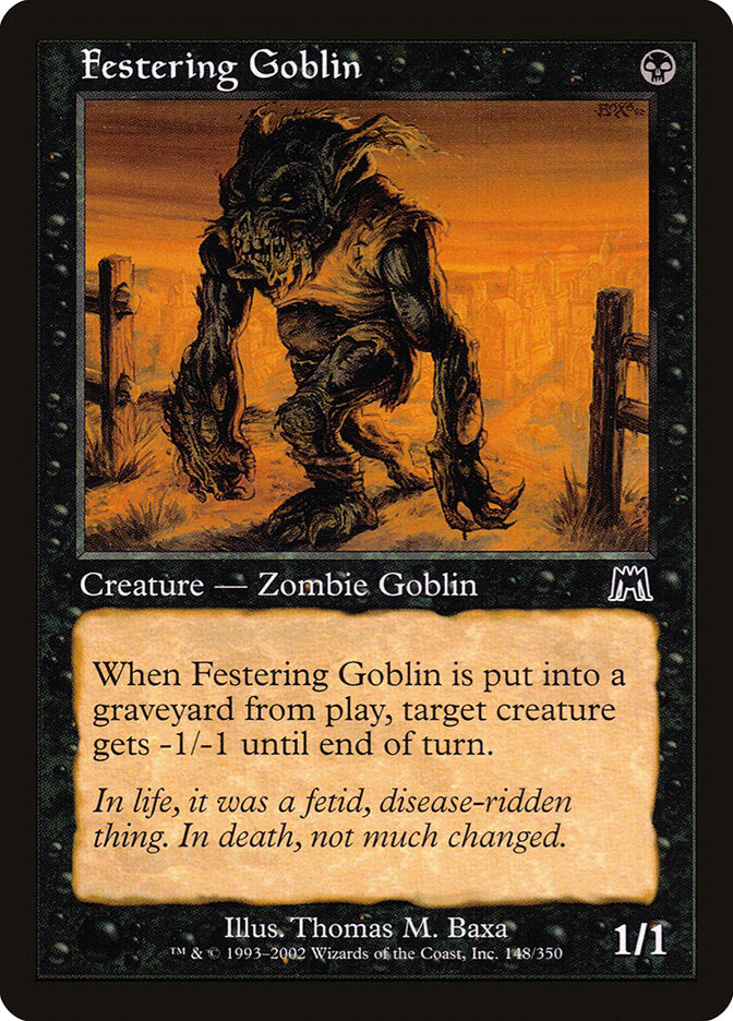 Festering Goblin [Onslaught] | North Valley Games