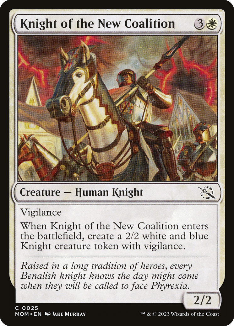 Knight of the New Coalition [March of the Machine] | North Valley Games