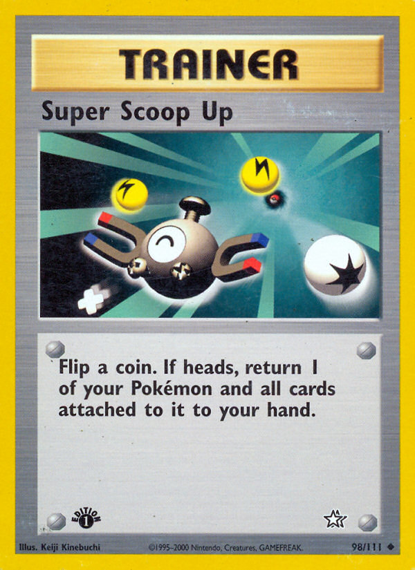 Super Scoop Up (98/111) [Neo Genesis 1st Edition] | North Valley Games