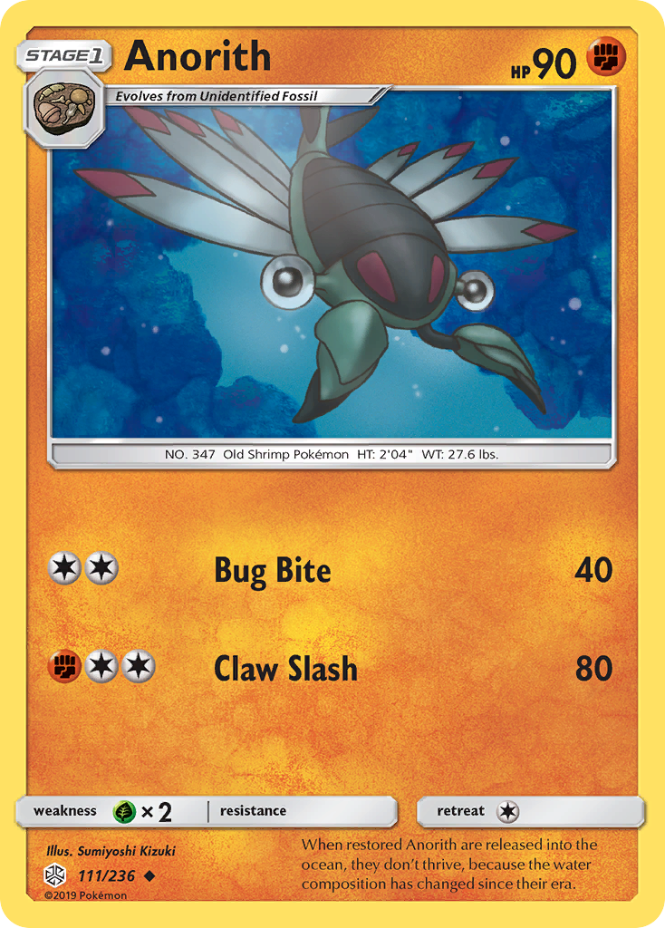 Anorith (111/236) [Sun & Moon: Cosmic Eclipse] | North Valley Games