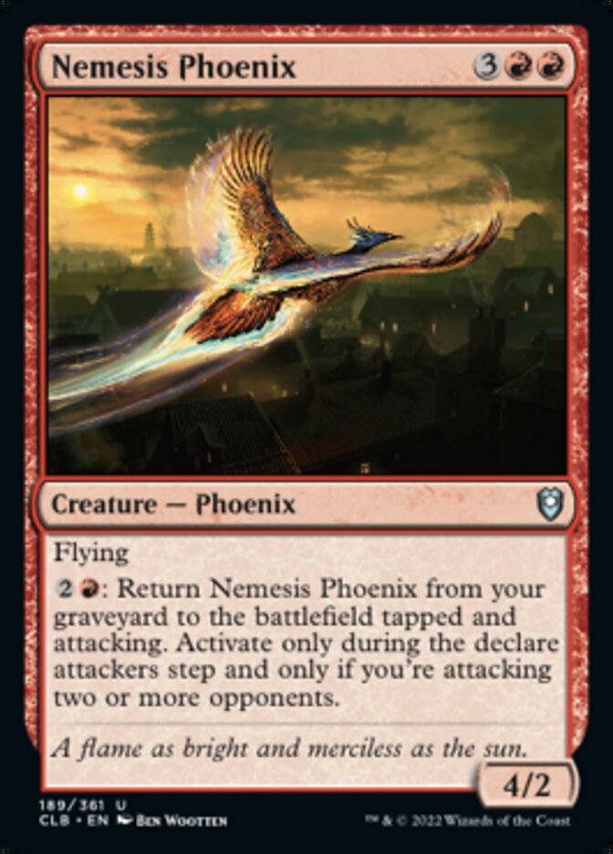 Nemesis Phoenix [Commander Legends: Battle for Baldur's Gate] | North Valley Games