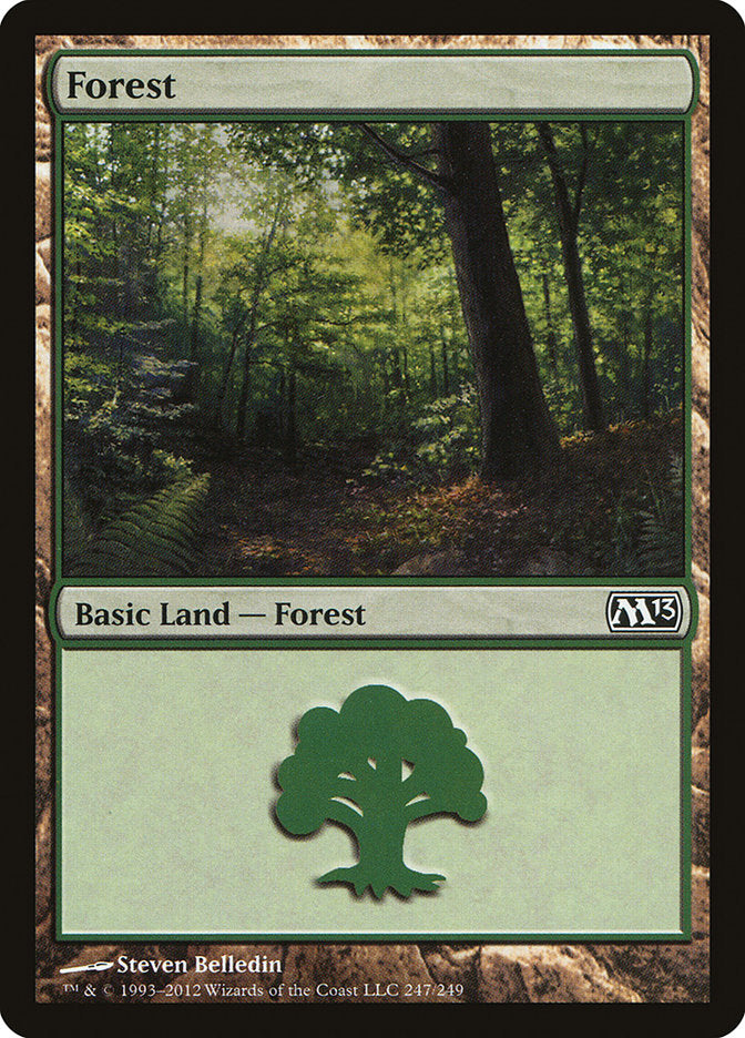 Forest (247) [Magic 2013] | North Valley Games