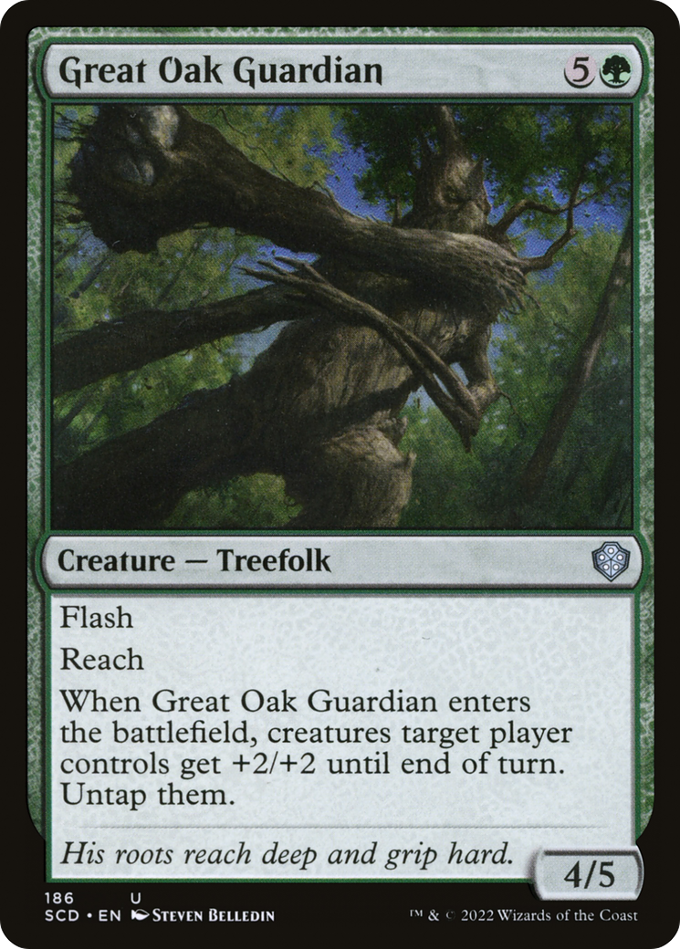 Great Oak Guardian [Starter Commander Decks] | North Valley Games
