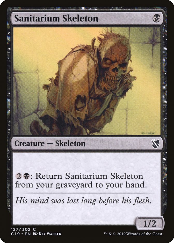 Sanitarium Skeleton [Commander 2019] | North Valley Games
