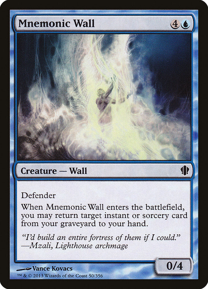 Mnemonic Wall [Commander 2013] | North Valley Games