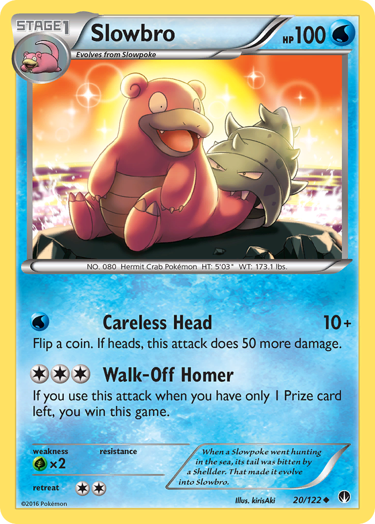 Slowbro (20/122) [XY: BREAKpoint] | North Valley Games