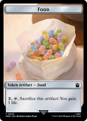 Alien Angel // Food (0025) Double-Sided Token [Doctor Who Tokens] | North Valley Games