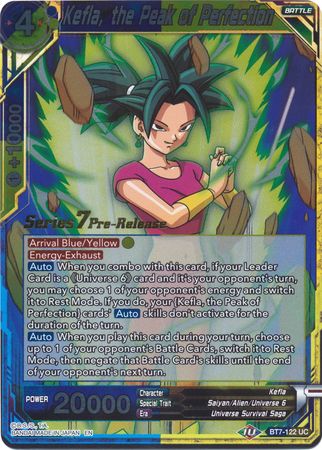 Kefla, the Peak of Perfection (BT7-122_PR) [Assault of the Saiyans Prerelease Promos] | North Valley Games