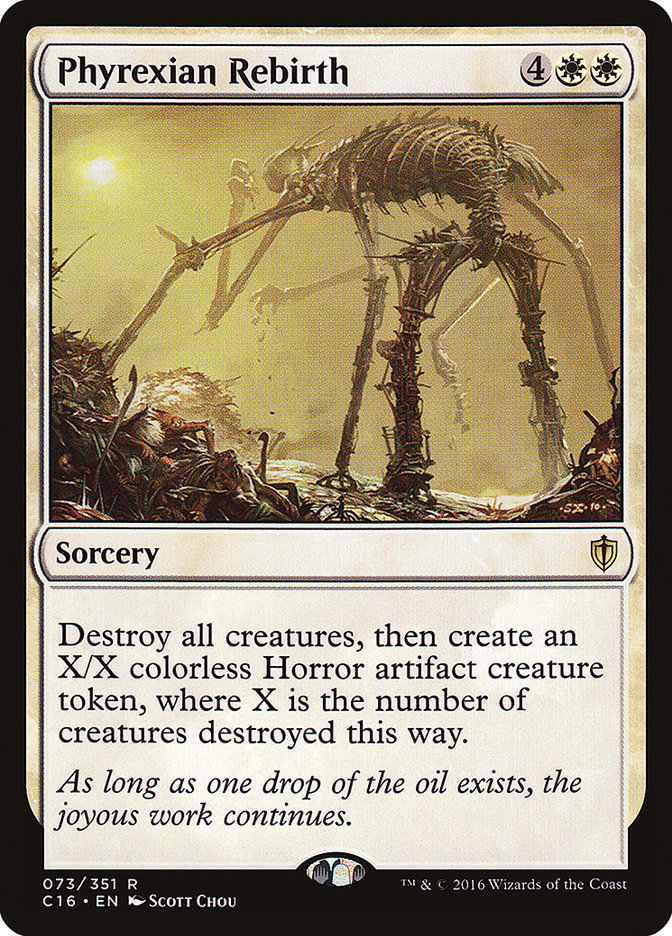 Phyrexian Rebirth [Commander 2016] | North Valley Games