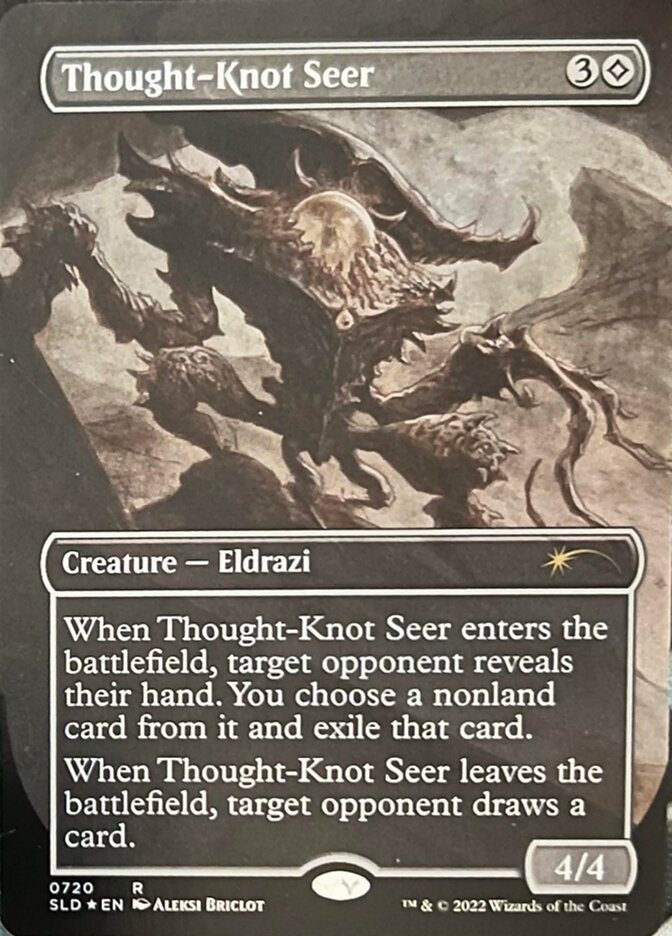 Thought-Knot Seer (720) (Borderless) [Secret Lair Drop Promos] | North Valley Games