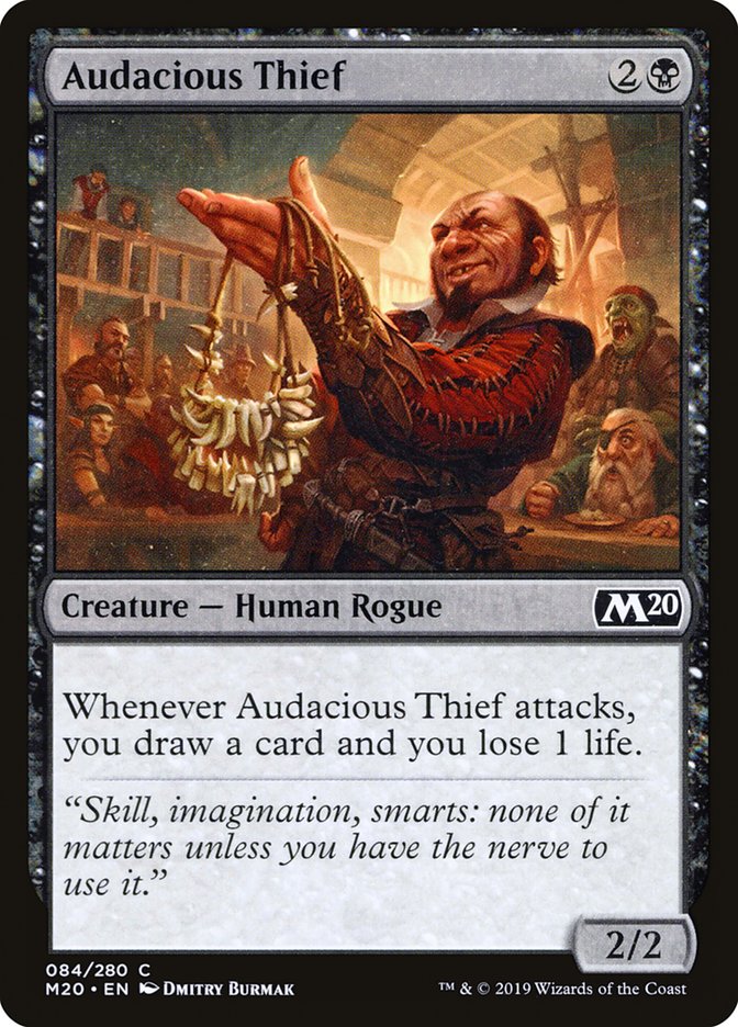 Audacious Thief [Core Set 2020] | North Valley Games