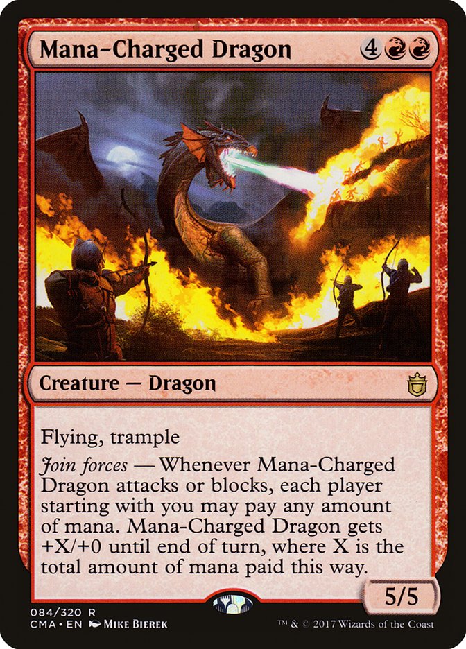 Mana-Charged Dragon [Commander Anthology] | North Valley Games