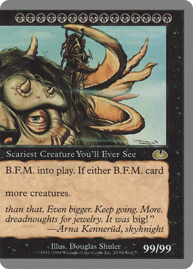 B.F.M. (Big Furry Monster) (29/94) [Unglued] | North Valley Games