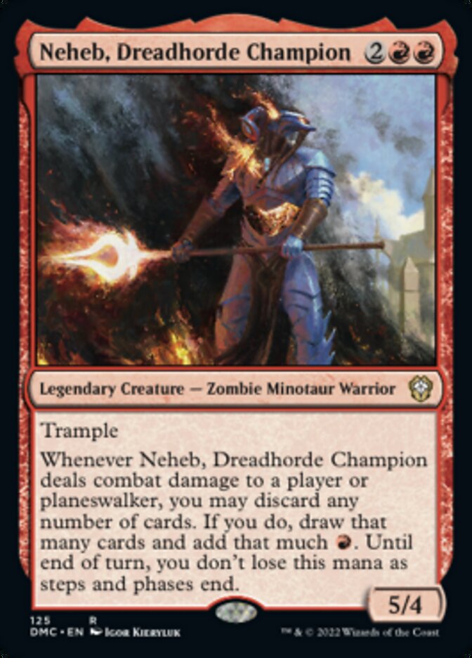 Neheb, Dreadhorde Champion [Dominaria United Commander] | North Valley Games
