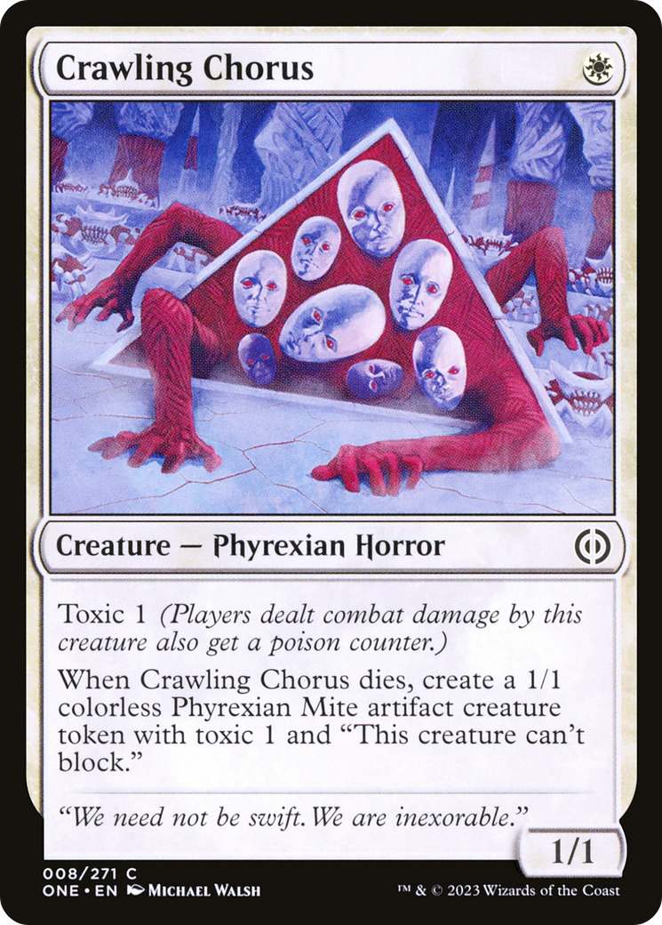 Crawling Chorus [Phyrexia: All Will Be One] | North Valley Games