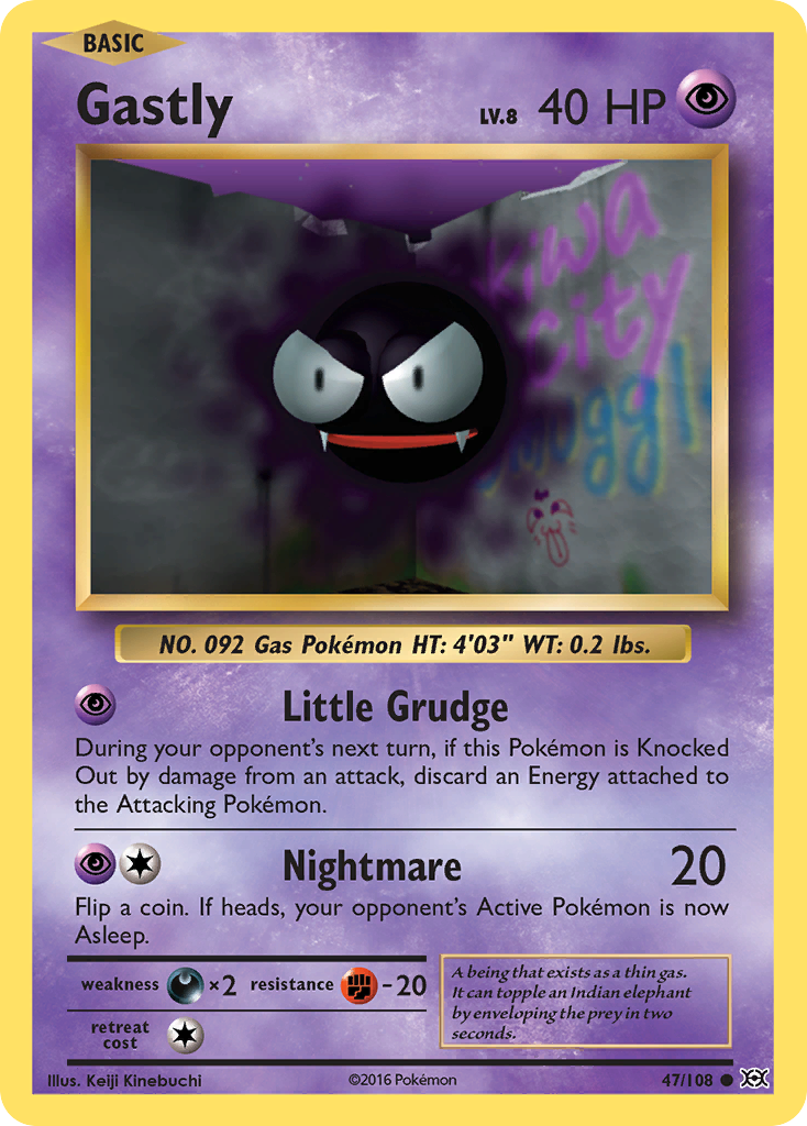 Gastly (47/108) [XY: Evolutions] | North Valley Games