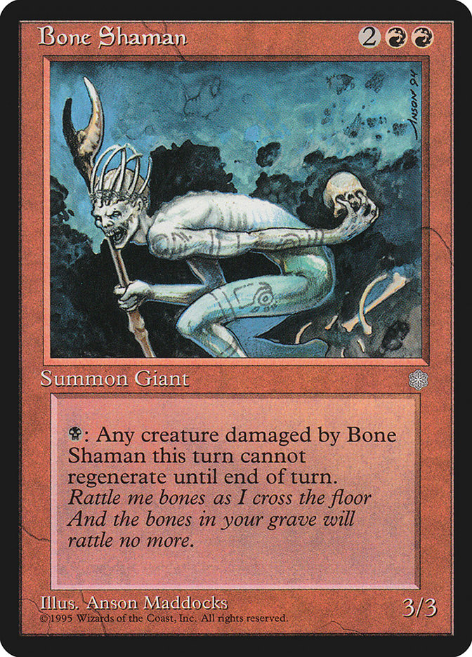 Bone Shaman [Ice Age] | North Valley Games