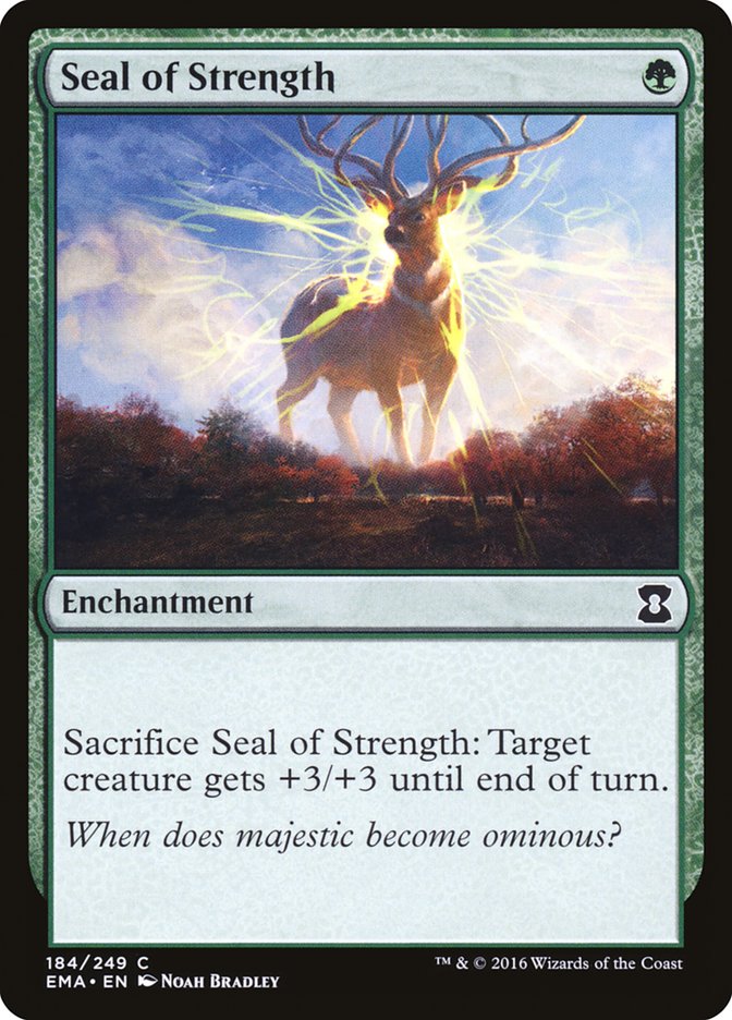Seal of Strength [Eternal Masters] | North Valley Games